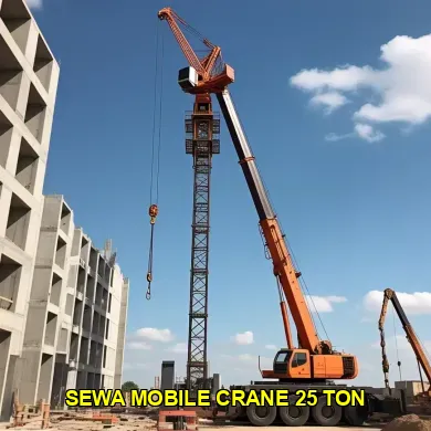 Keunggulan Sewa Mobile Crane 25 Ton untuk Proyek Besar